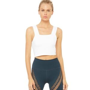 ALO Yoga Bind Fitted Bra Tank